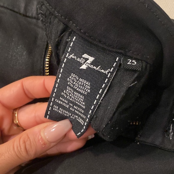 7 for all Mankind Skinny Ripped Jeans - Picture 8 of 16